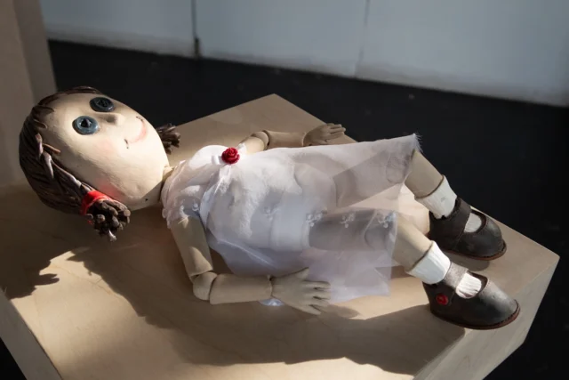 Ceramic ball jointed doll